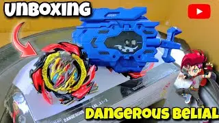 dangerous belial beyblade unboxing and review | pocket toon