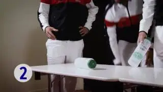 The Davis Cup Bottle Flip Challenge