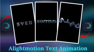 Alight Motion Trending Text Effects | Alight Motion Text Animation Preset | Free Download XML File