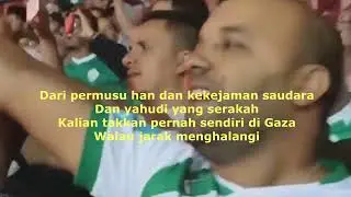 Rajawi Filistini  || Solidaritas Suporter Maroko Terhadap Palestina di Piala Dunia 2022