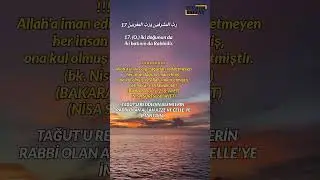 İnsanı ateşte pişirilmiş gibi (sert) kuru bir çamurdan yarattı.Cinleri de dumansız ateşten yarattı.