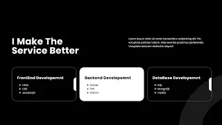 Responsive Portfolio Services Section using HTML CSS |   Responsive Our Service page