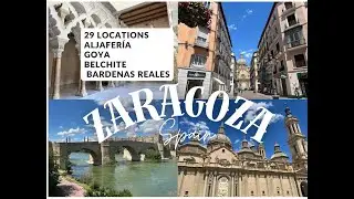 Must-Sees in Zaragoza: Goya, Ebro Bridges, Aljafería  4K