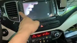 Thay cửa gió điều hoà KiA RoNDo/ replacement control air vent KiA Rondo