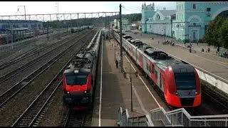ЭП20-047 со скоростным поездом №14 "Стриж" Берлин - Москва