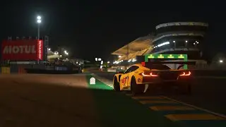 rFactor 2 Le Mans Corvette C8.R GTE 3:54:569