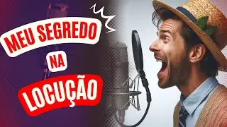 Para melhorar minha locução e comunicação eu fiz um curso de teatro, e isso foi ótimo!
