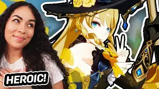 Navia Story Quest Act 1 REACTION - Genshin Impact