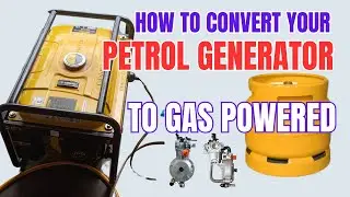 CONVERT YOUR PETROL GENERATOR WITH HYBRID LPG/CNG CABEURATOR TO START USING COOKING GAS | SAVE MONEY
