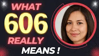 What 606 Really Means 🎯 Why You Keep Seeing ANGEL NUMBER 606 ✔️Meaning