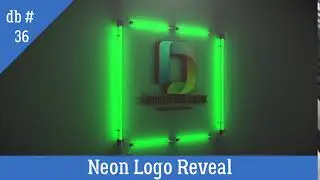 036 Neon Logo Reveal Db # 36
