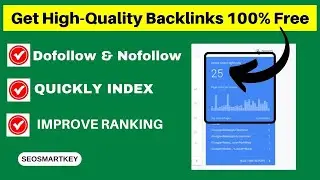 Get High-Quality Backlinks 100% Free | How to create backlinks for website 2023 