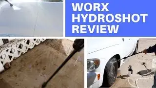 Worx Hydroshot Battery Powered Pressure Washer For Cleaning and Detailing