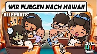 ✈️ AESTHETIC FAMILY VACATION 🌺 THE FULL ENGLISH MOVIE  🎥 TOCA BOCA STORY EXTRA LONG *All Parts*