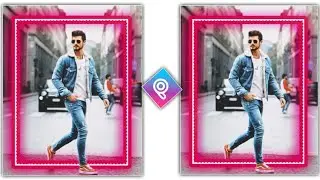 Neon Frame 3D Photo Editing in Picsart | Picsart Photo Editing Tutorial
