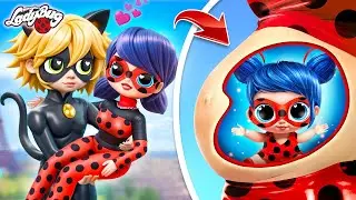 Беременная Леди Баг и Кот Нуар! 13 идей для кукол
