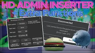 Roblox HD Admin Inserter Script + Extra Functions *NEW 2024* | PASTEBIN