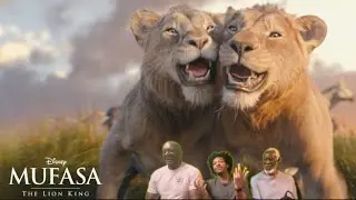 I KNOW U LION! Mufasa Official Trailer REACTION!!