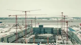 Таймлапс строительства ОГТ