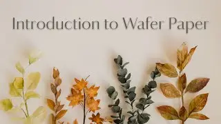 Introduction to Wafer Paper (Online Course)