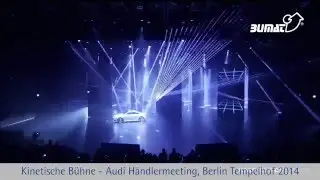 Audi Händlermeeting, Berlin Tempelhof 2014 - Kinetische Bühne