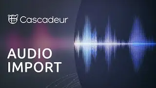 Working with Audio Files in Cascadeur
