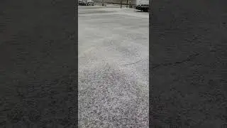 Crazy ending to a snowy day in Central Arkansas #crazy #youtubeshorts #youtube #shorts