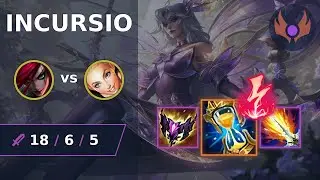 [ Incursio ] Katarina MID vs Lux | OCE MASTER | LOL Season 2024