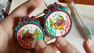 tutorial Orecchini di carta Video consigli e dritte n.2