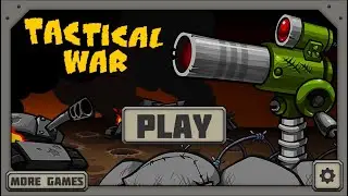 Tactical War: Tower Defense- Tutorial/ Level 1 (No Commentary)