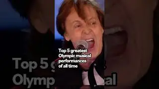 Top 5 GREATEST Olympic musical performances #olympics