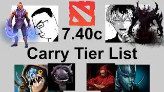 A Carry Tier List For 7.40c
