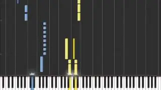Help - The Beatles (Easy Piano Tutorial) in Synthesia (100% speed)