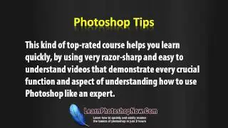 Photoshop Tips For Graphic Designers