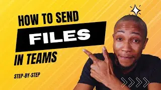 How to Share Files in Teams