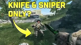 Knife and Sniper ONLY in Warzone