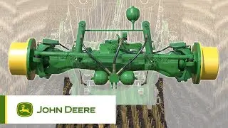 John Deere | 7R Series Tractors - Suspension (TLS/ActiveSeat/HCS+) Animation