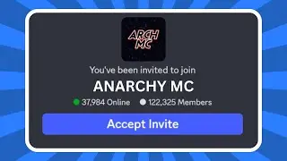 How to Join ANARCHY MC Discord Server
