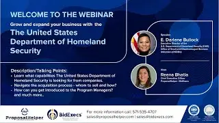 Grow and expand your Business with U.S. Department of Homeland Security (DHS) (OSDBU)