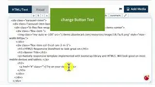 Edit Banner Slideshow in AbanteCart templates