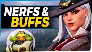 Overwatch Ashe Nerf and Buffs for Orisa Roadhog Baptiste and more