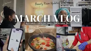 First Retwist! |More Beauty Room Updates| Trying the Whering App| Food + Shopping Hauls| SuesyCoils