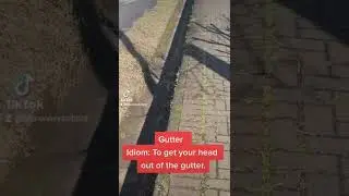 To get your head out of the gutter.