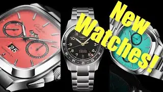 New Summer Glashütte Original Seventies Chronographs & a Titanium Longines Spirit Zulu Time
