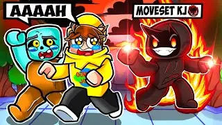 We Unlocked THE FINAL MOVE For ADMIN KJ MOVESET... (Roblox The Strongest Battlegrounds)