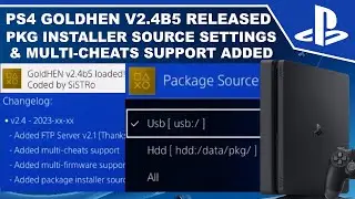 PS4 GoldHEN 2.4b5 Released (Beta) | (Tested on PS4 9.00)