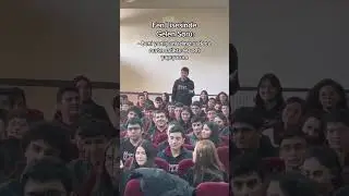 Şova bak😃 Fen Lisesi Semineri Farklı Oluyor 