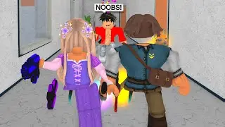 Rapunzel and Flynn DESTROY TOXIC TEAMERS..(Murder Mystery 2)