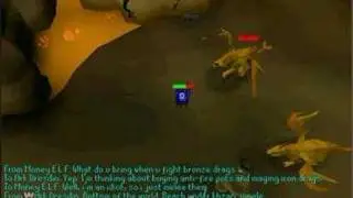 Dragon Plateleg Drop from Bronze Dragon (Runescape)