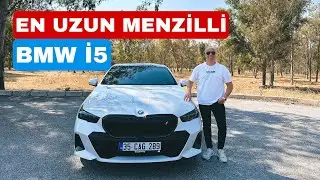 BMW İ5 eDrive40 YÜKSEK MENZİLLİ OTOMOBİL İLE TEST SÜRÜŞÜ